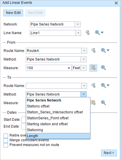 Choosing the length method